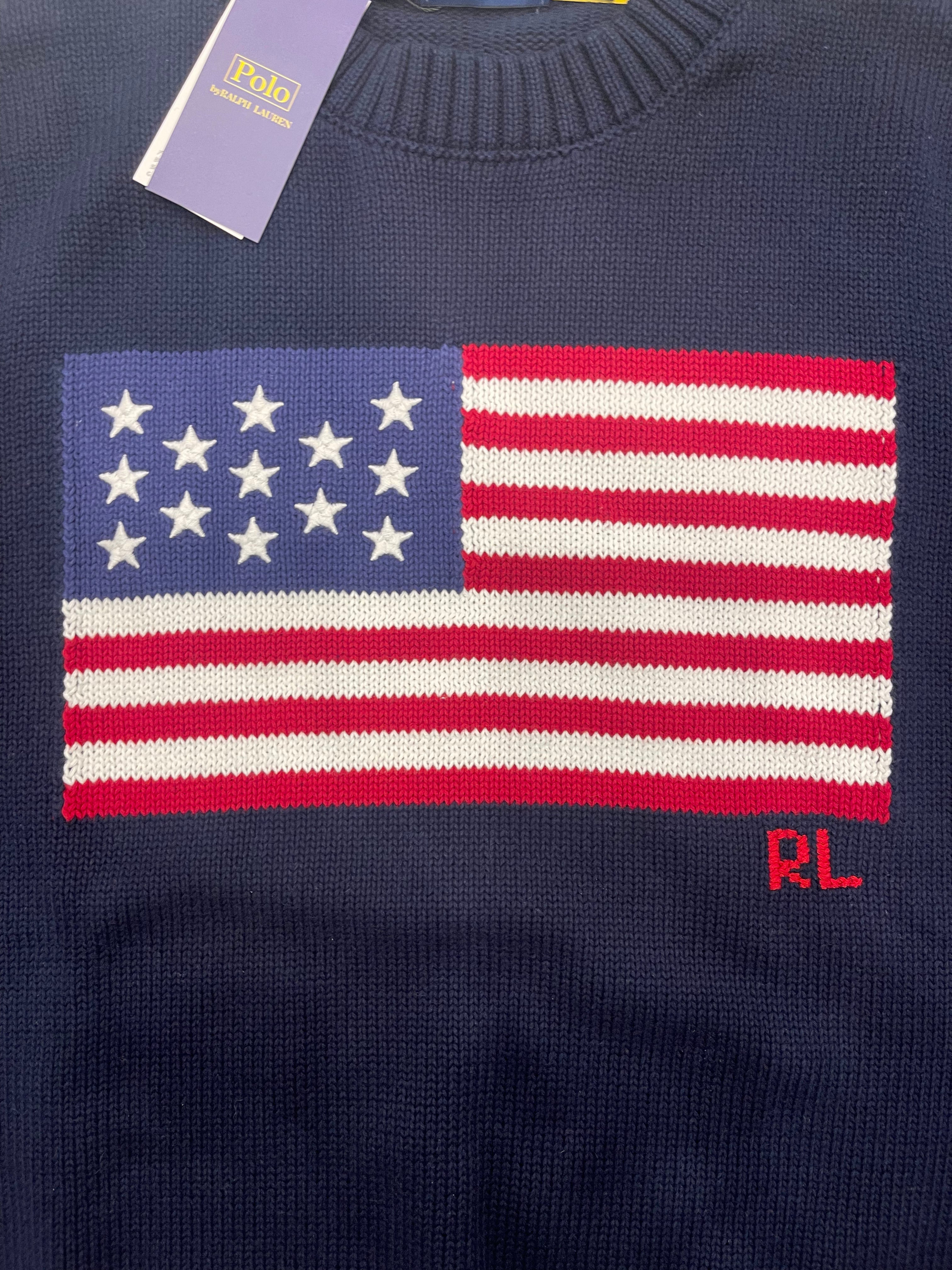 Polo Ralph Lauren Tröja med amerikansk flagga