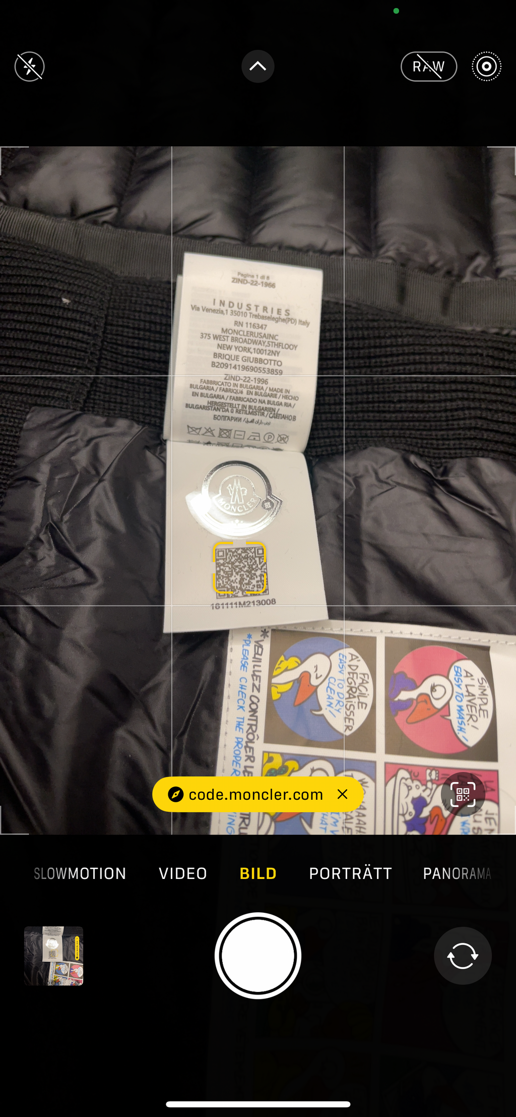 Moncler Vadderad Jacka