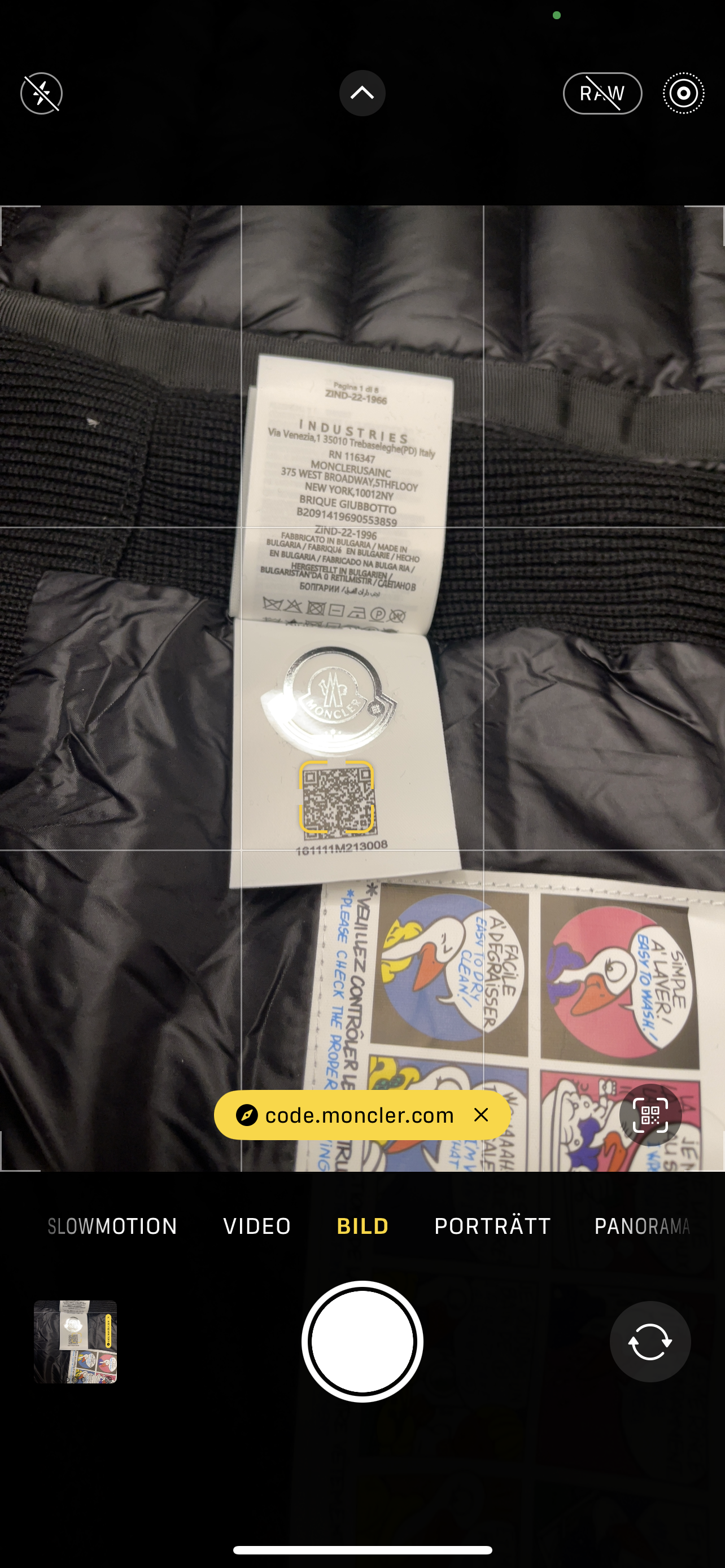 Moncler Vadderad Jacka