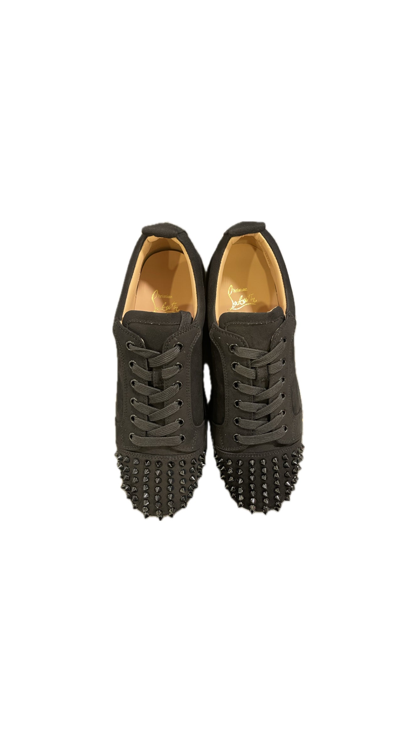 Christian Louboutin Louis Junior Spiked Sneakers