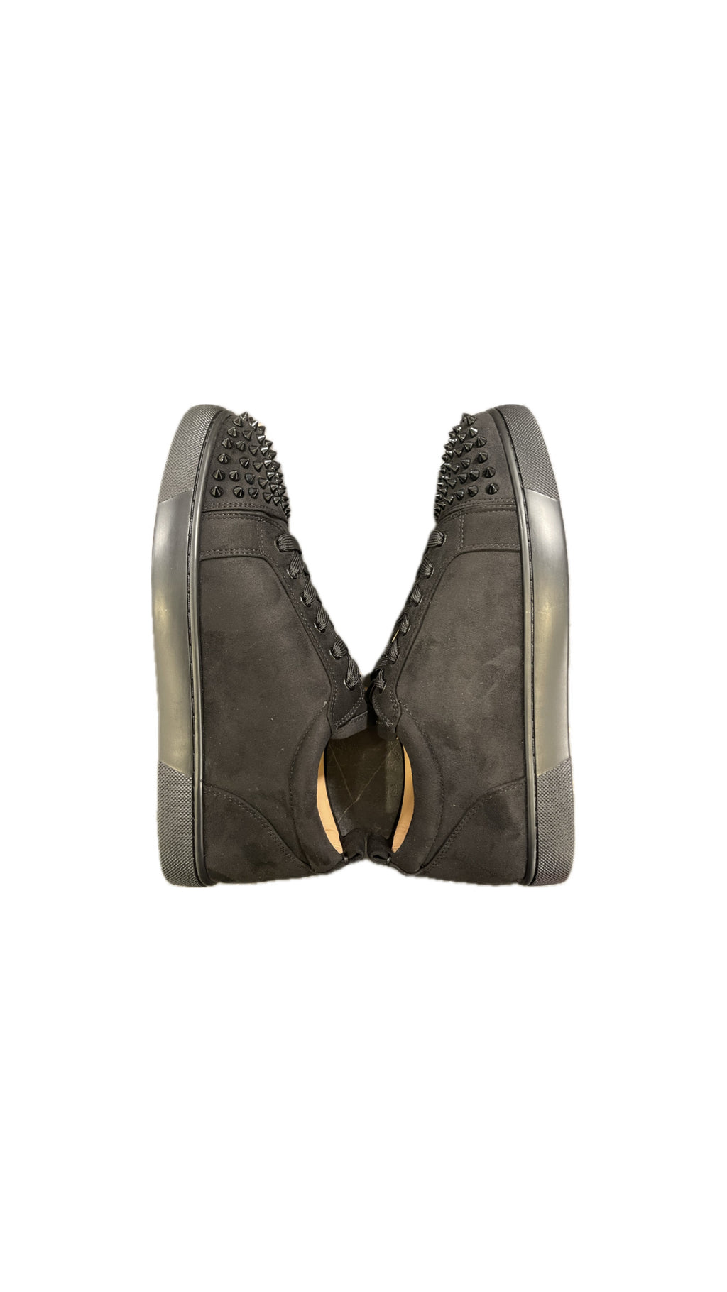 Christian Louboutin Louis Junior Spiked Sneakers