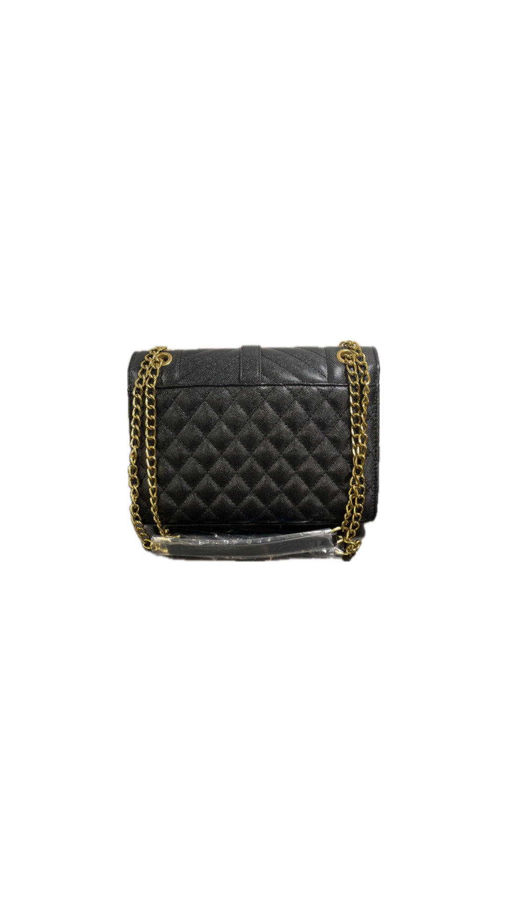 Yves Saint Laurent quiltad handväska med kedja